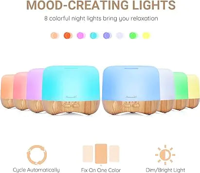 Essential Oil Diffuser - Soothing Night Light